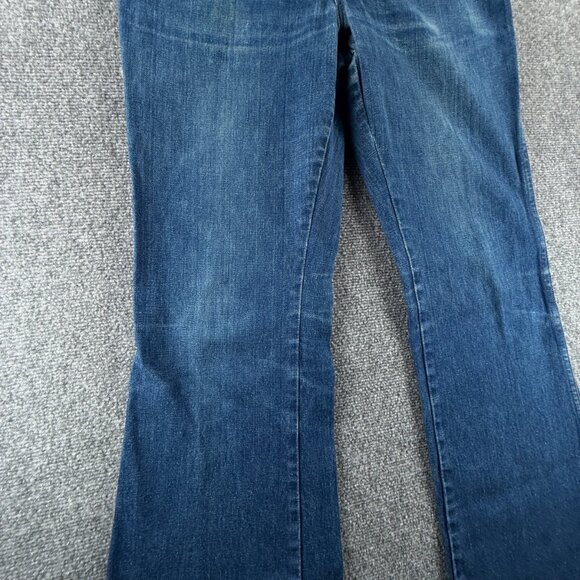 VTG Wrangler Bluebell Flare Bell Bottom Blue Bell Denim Jeans Cotton ACTL 32X34 - Picture 4 of 16